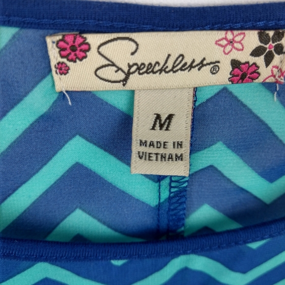 Speechless sheer blouse, Size M - Picture 6 of 6